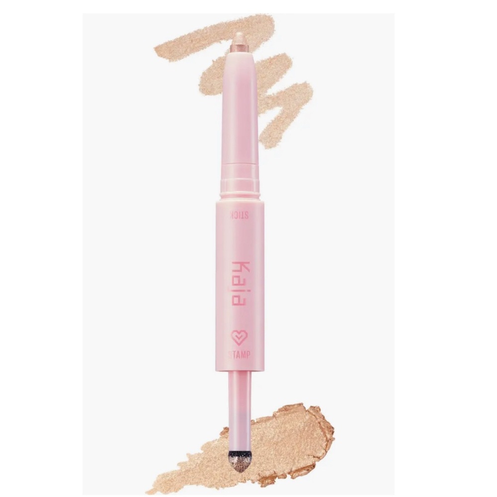 Kaja Wink Dazzle Eyeshadow & Glitter Multistick in Champagne Sequin NIB